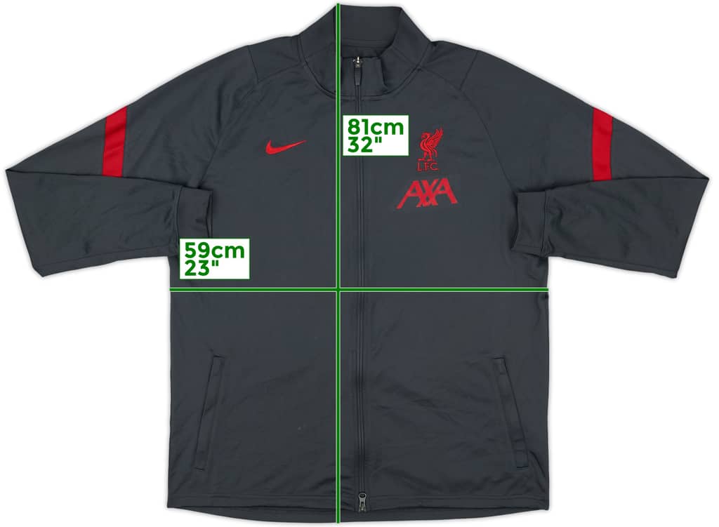 2020-21 Liverpool Nike Track Jacket - 9/10 - (XL)