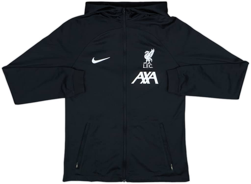 2023-24 Liverpool Nike Hooded Track Jacket - 9/10 - (L.Boys)