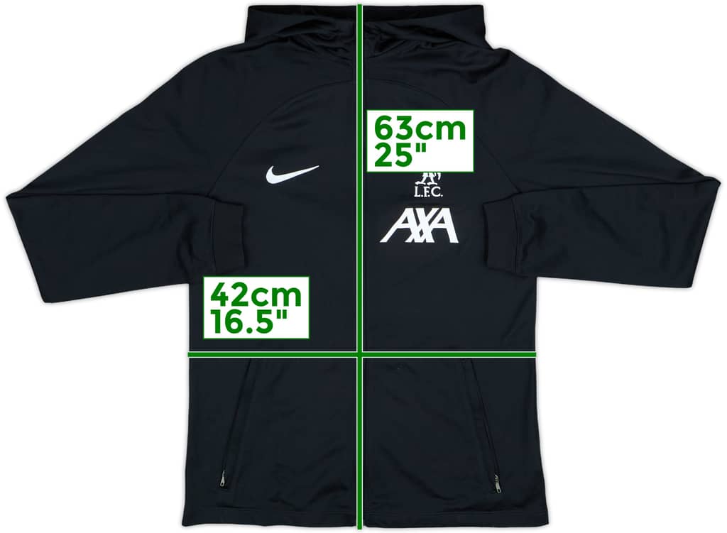 2023-24 Liverpool Nike Hooded Track Jacket - 9/10 - (L.Boys)