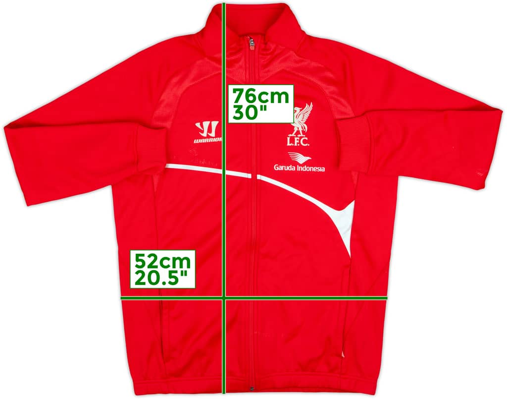 2014-15 Liverpool Warrior Track Jacket - 6/10 - (M)