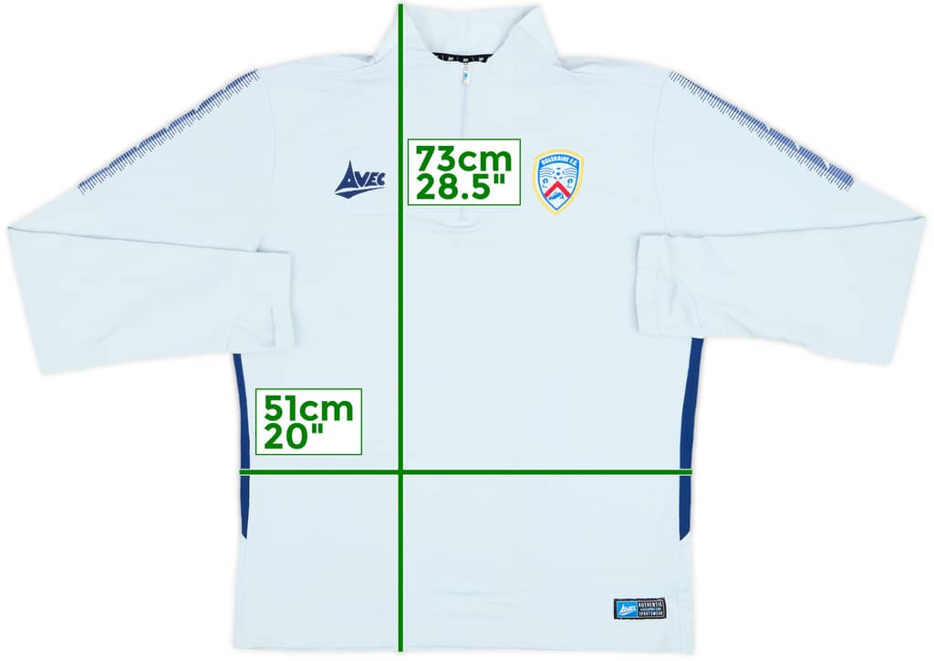 2020-21 Coleraine Avec 1/4 Zip Drill Top - 7/10 - (M)