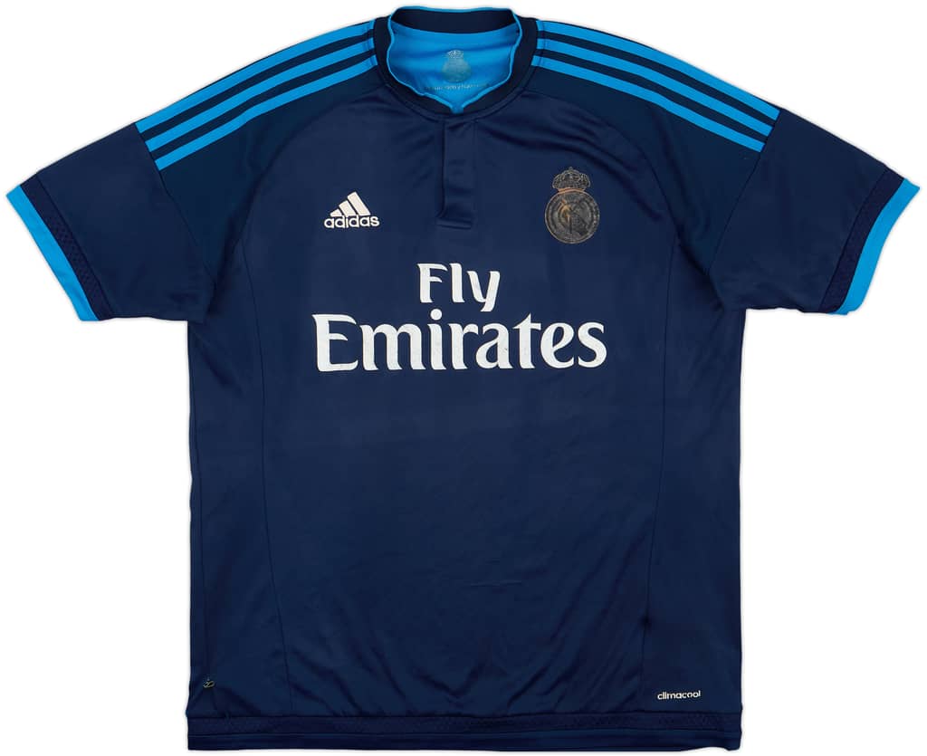 2015-16 Real Madrid Third Shirt - 4/10 - (L)