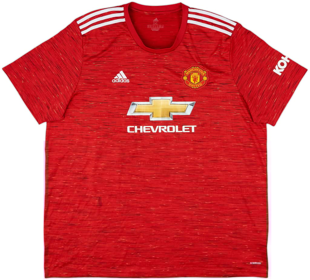 2020-21 Manchester United Home Shirt Cavani #7 - 8/10 - (3XL)