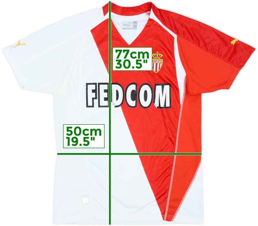 2004-06 Monaco Home Shirt - 5/10 - (L)
