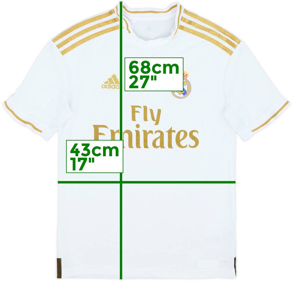 2019-20 Real Madrid Home Shirt - 7/10 - (L.Boys)