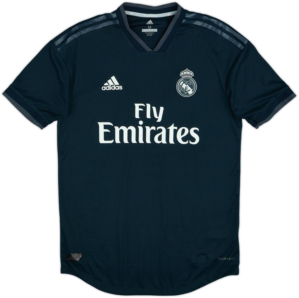 2018-19 Real Madrid Authentic Away Shirt - 10/10 - (M)