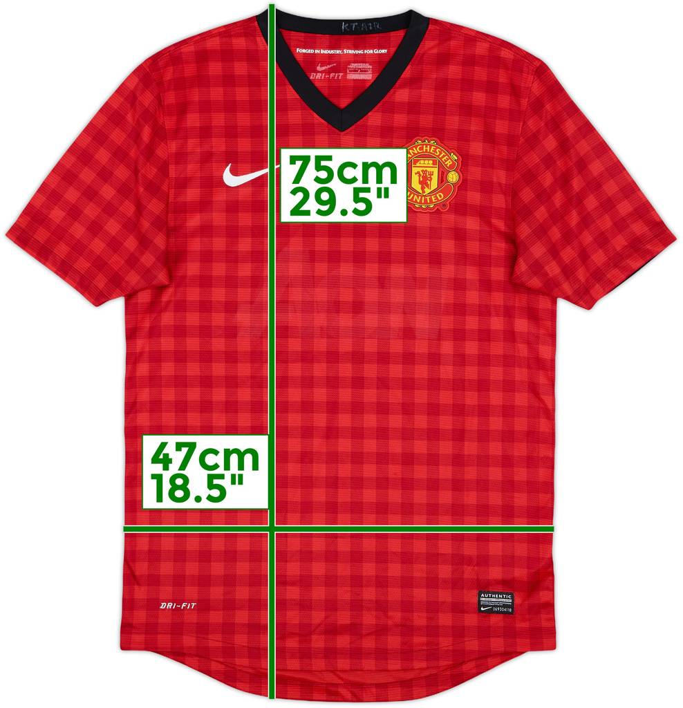 2012-13 Manchester United Home Shirt - 4/10 - (S)