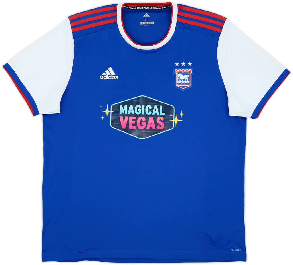 2018-19 Ipswich Home Shirt - 7/10 - (XL)