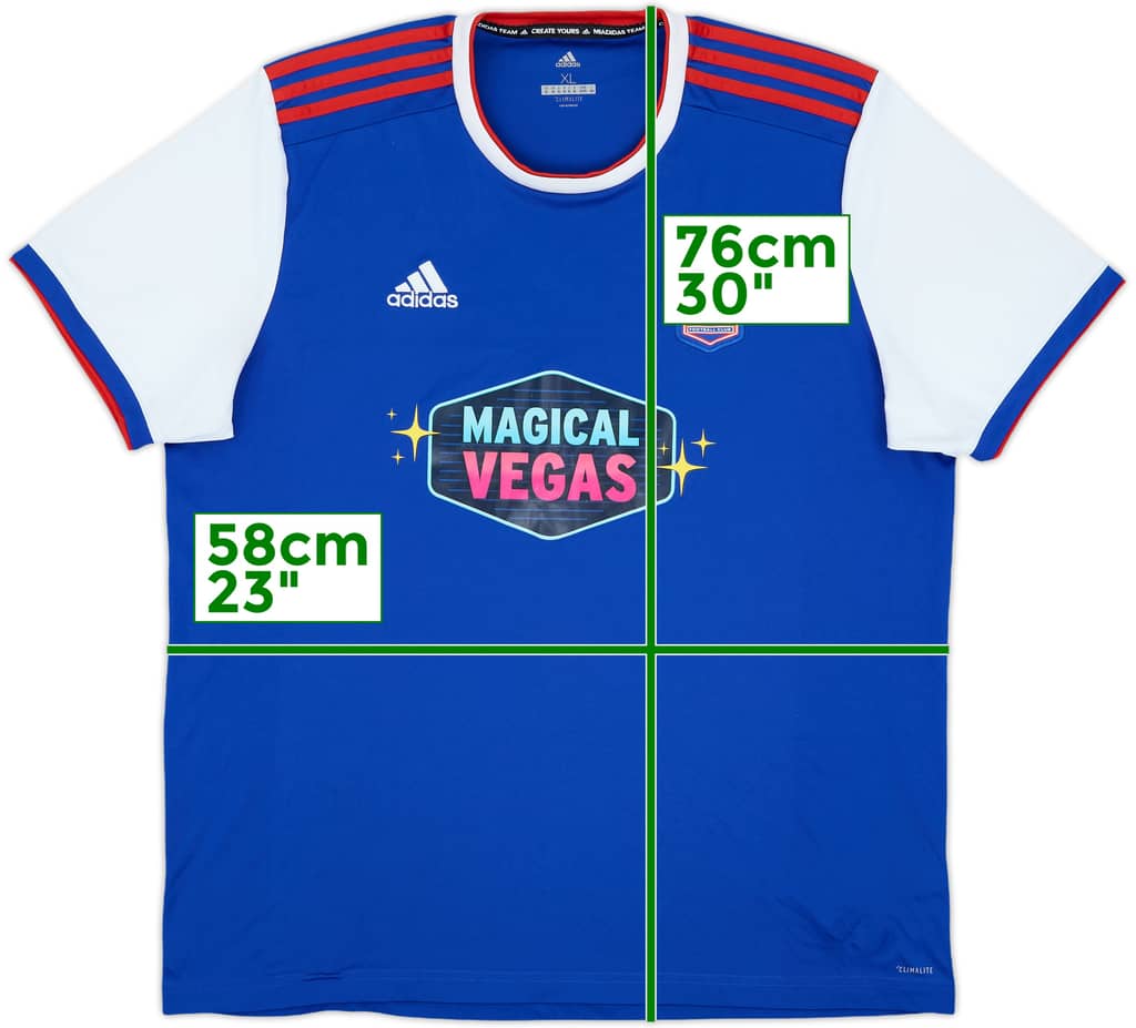 2018-19 Ipswich Home Shirt - 7/10 - (XL)