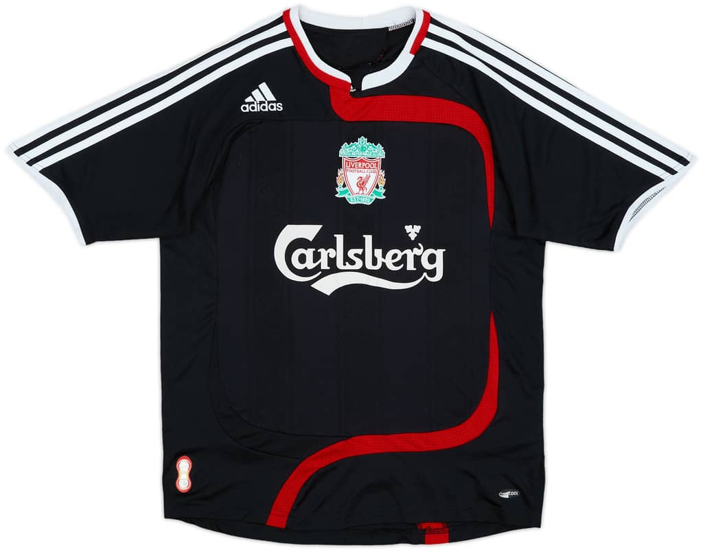 2007-08 Liverpool Third Shirt - 8/10 - (L.Boys)