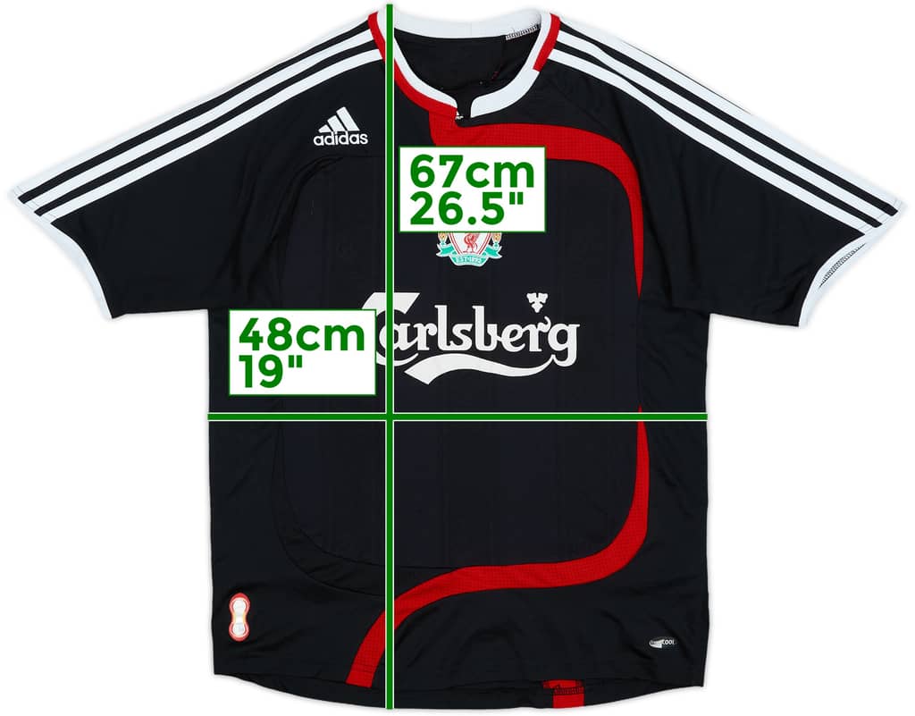 2007-08 Liverpool Third Shirt - 8/10 - (L.Boys)