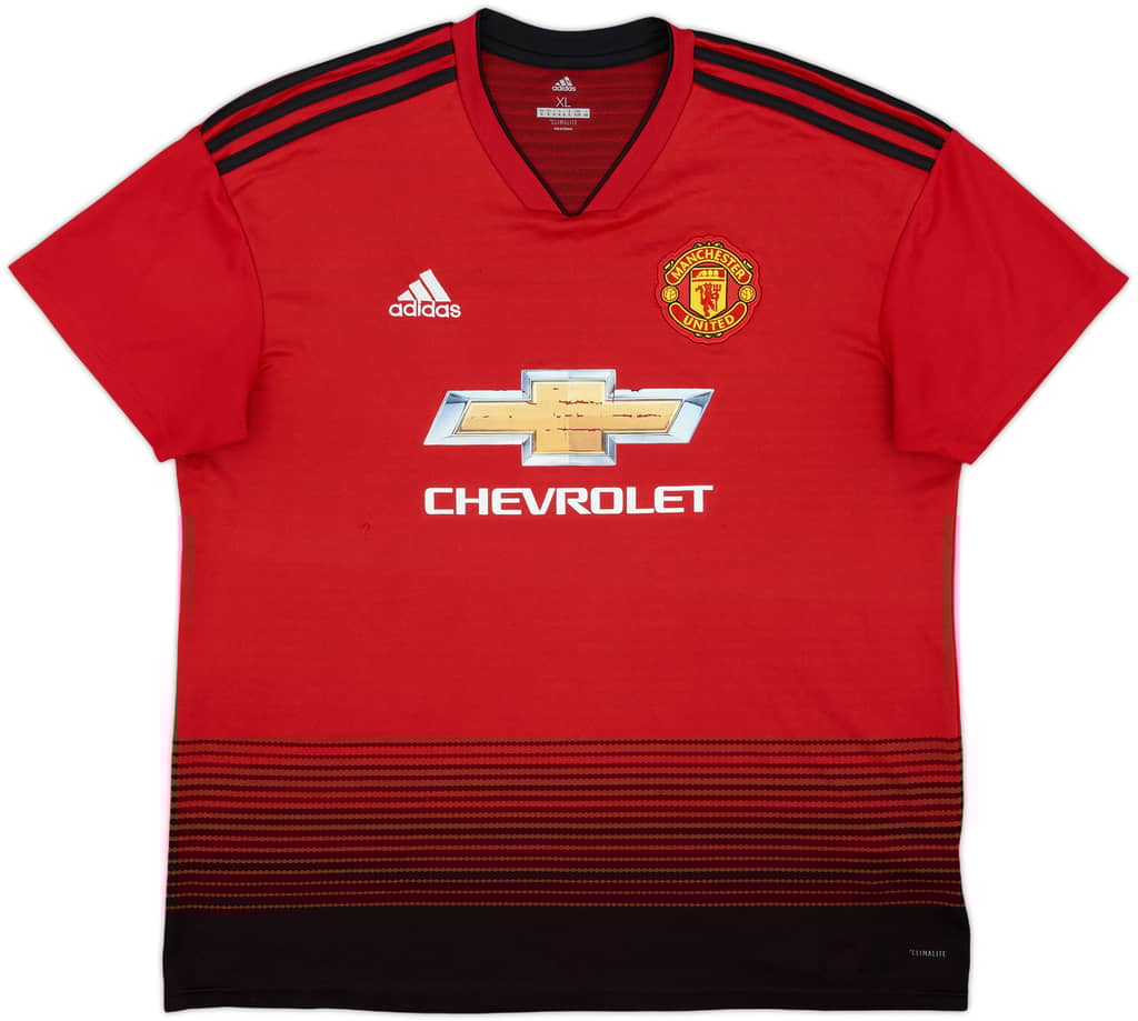 2018-19 Manchester United Home Shirt - 5/10 - (XL)
