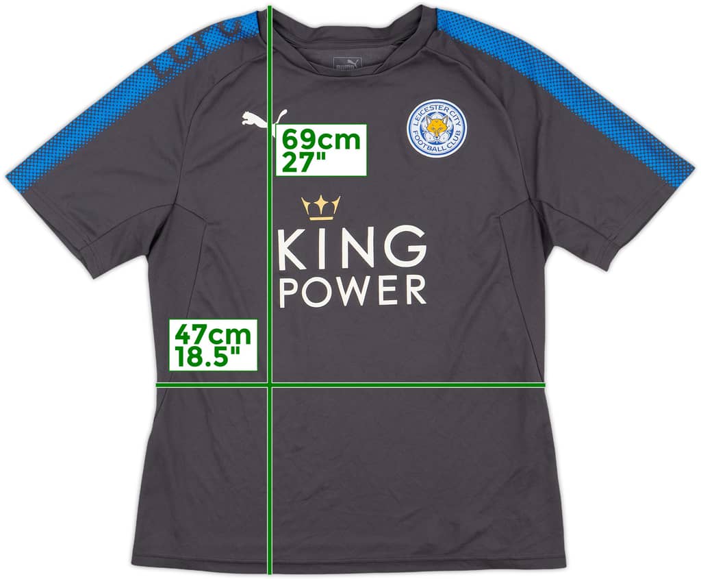 2017-18 Leicester Puma Training Shirt - 7/10 - (L)