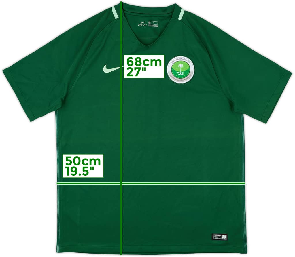 2017-18 Saudi Arabia Away Shirt - 8/10 - (L)