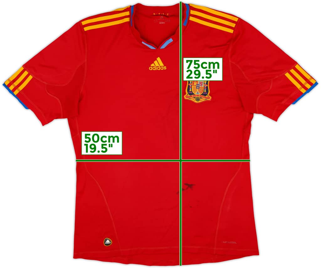 2009-10 Spain Home Shirt - 4/10 - (L)