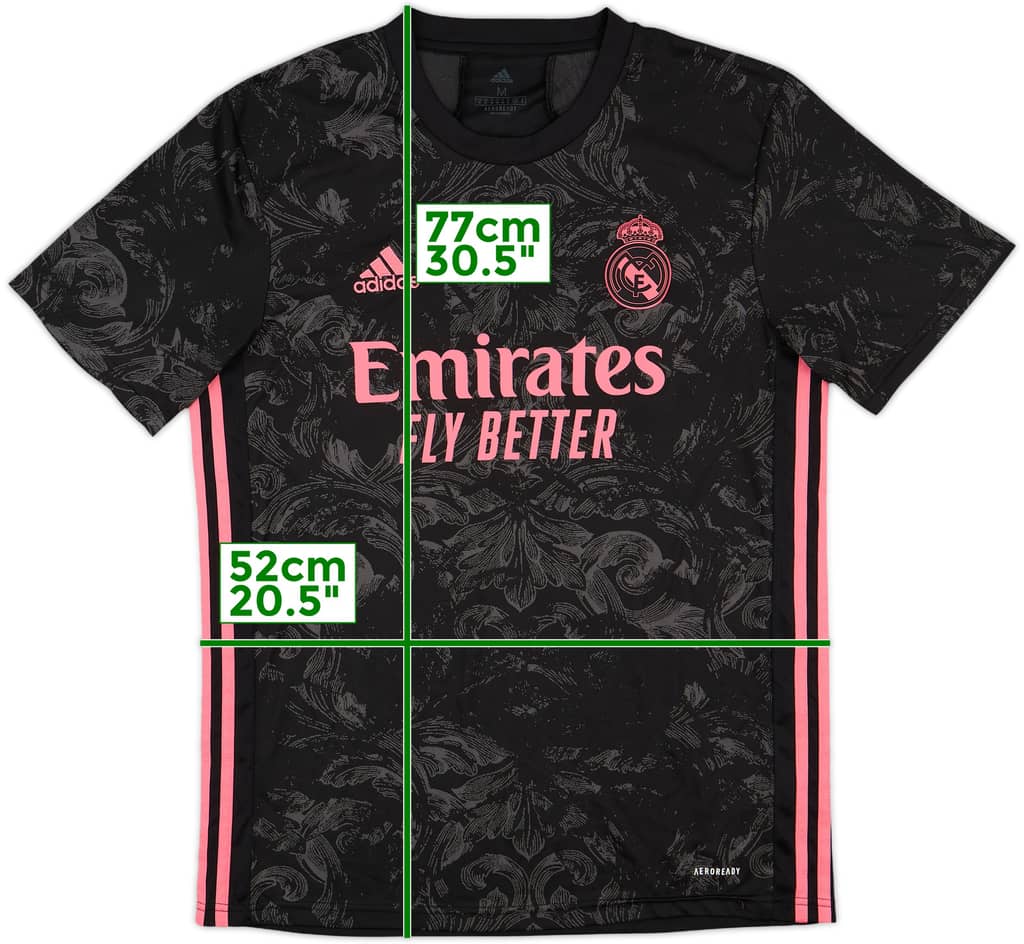 2020-21 Real Madrid Third Shirt - 10/10 - (M)