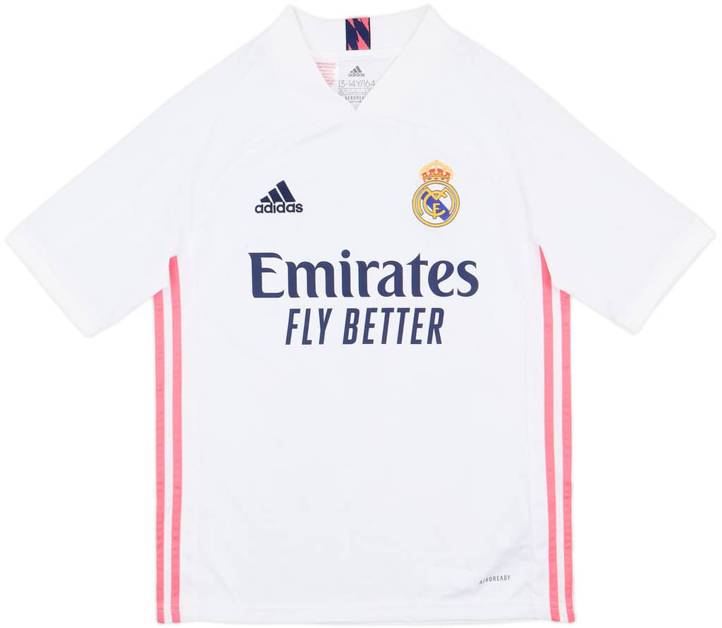 2020-21 Real Madrid Home Shirt - 6/10 - (L.Boys)