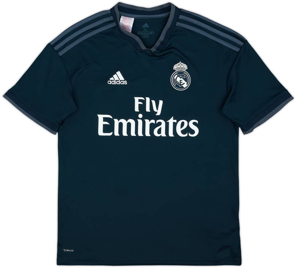 2018-19 Real Madrid Away Shirt - 8/10 - (XL.Boys)