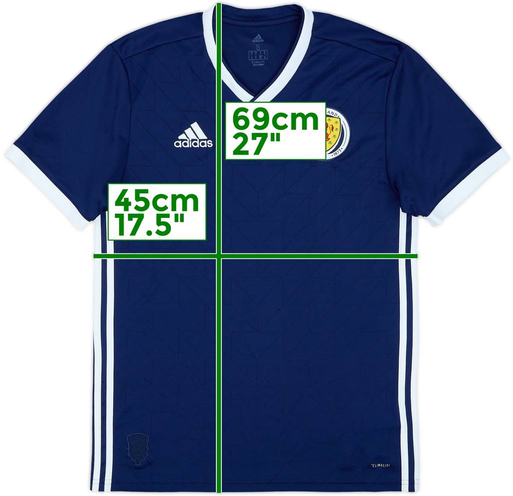 2017-19 Scotland Home Shirt - 8/10 - (S)
