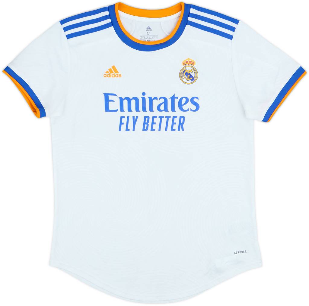 2021-22 Real Madrid Home Shirt - 8/10 - (Women's M)