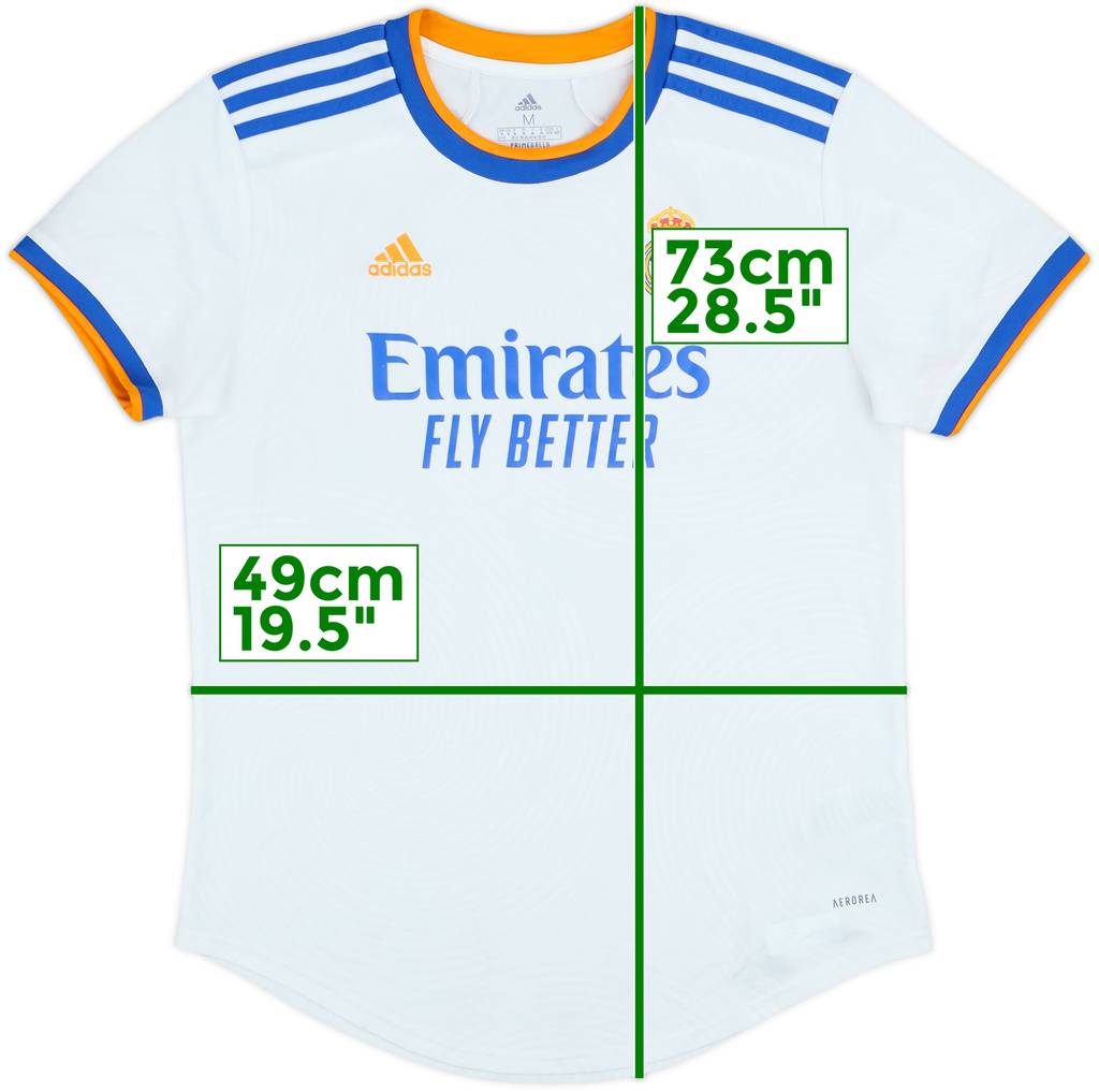 2021-22 Real Madrid Home Shirt - 8/10 - (Women's M)