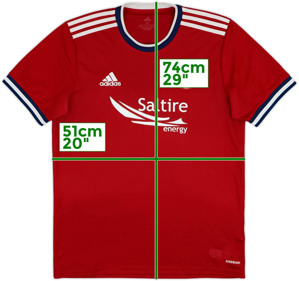 2021-22 Aberdeen Home Shirt - 7/10 - (M)