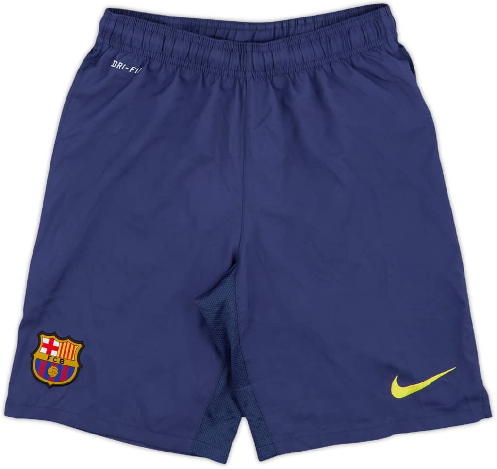 2013-14 Barcelona Home Shorts - 9/10 - (S)