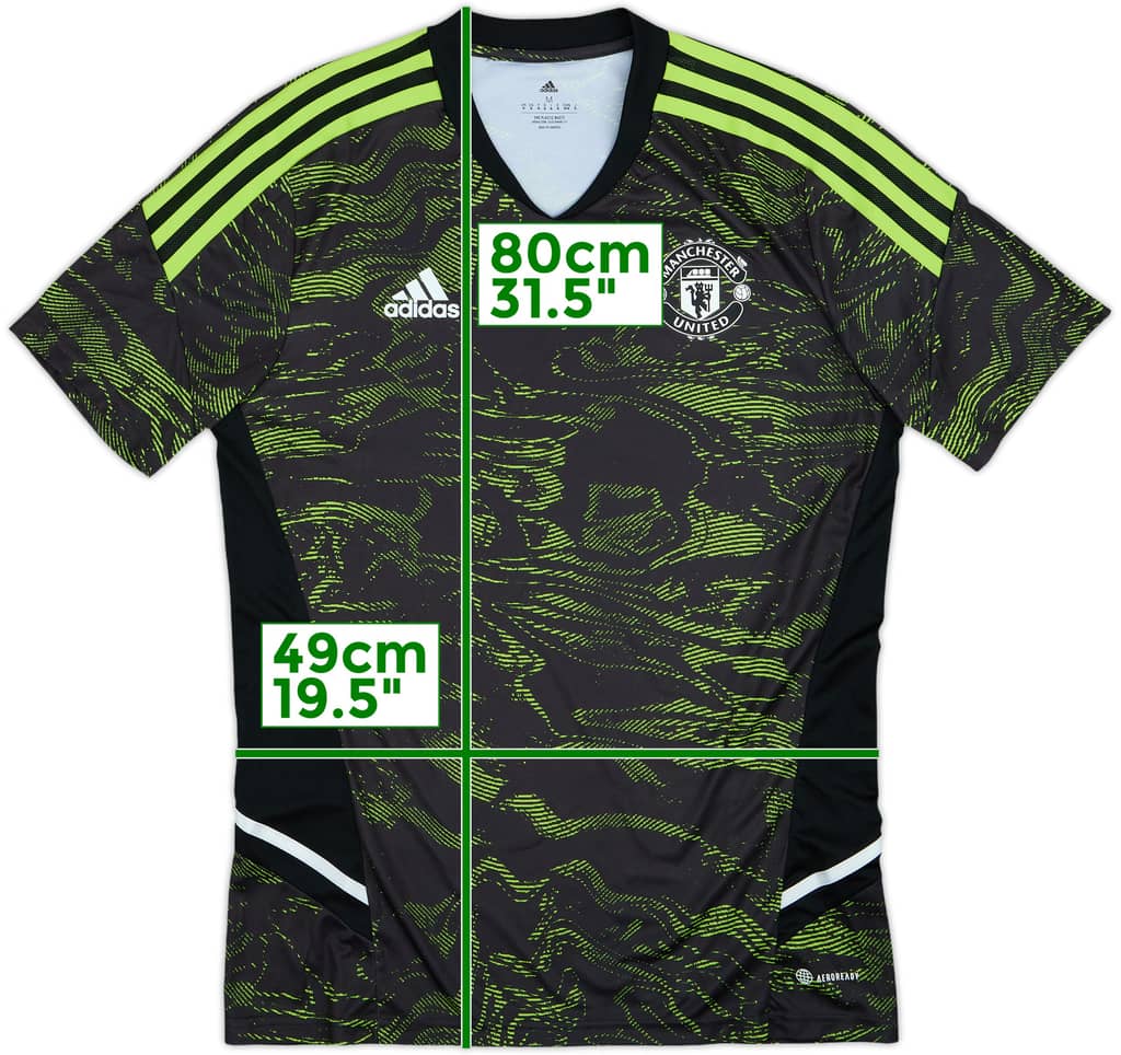 2022-23 Manchester United adidas Training Shirt - 10/10 - (M)