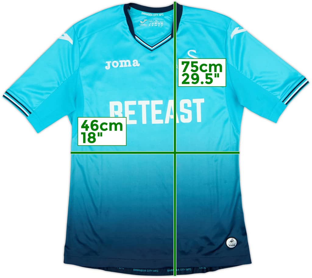 2016-17 Swansea Away Shirt - 9/10 - (S)