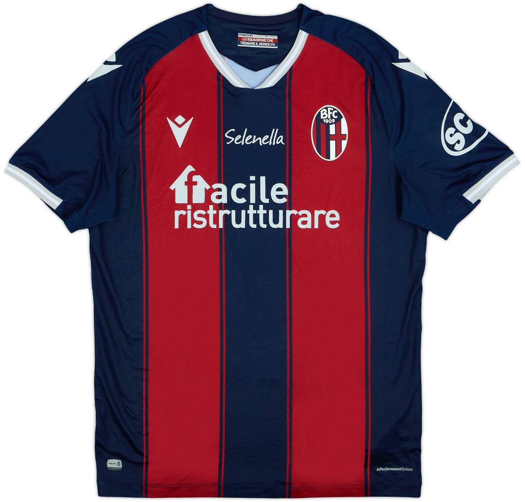2020-21 Bologna Home Shirt - 10/10 - (XL)