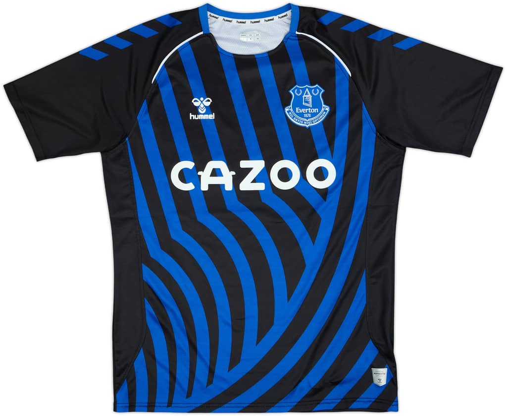 2021-22 Everton Hummel Training Shirt - 9/10 - (L)
