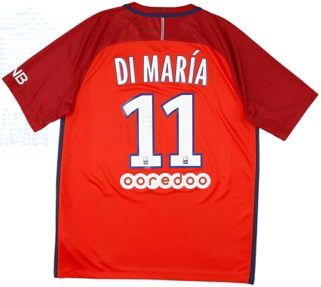 2016-17 Paris Saint-Germain Away Shirt Di Maria #11 - 10/10 - (L)