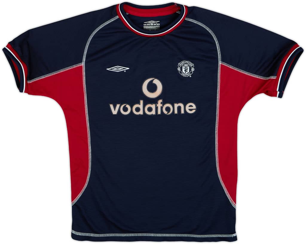 2000-01 Manchester United Third Shirt - 6/10 - (M.Boys)