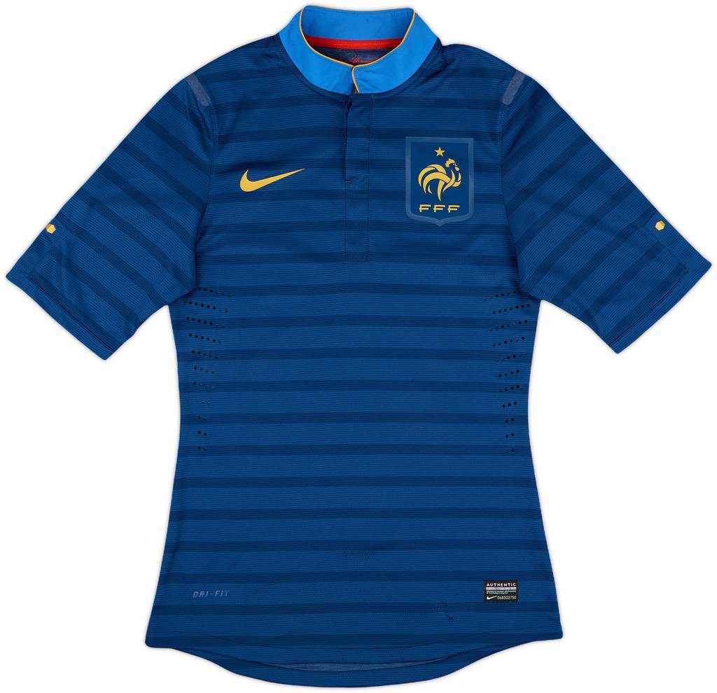 2012-13 France Authentic Home Shirt - 7/10 - (S)