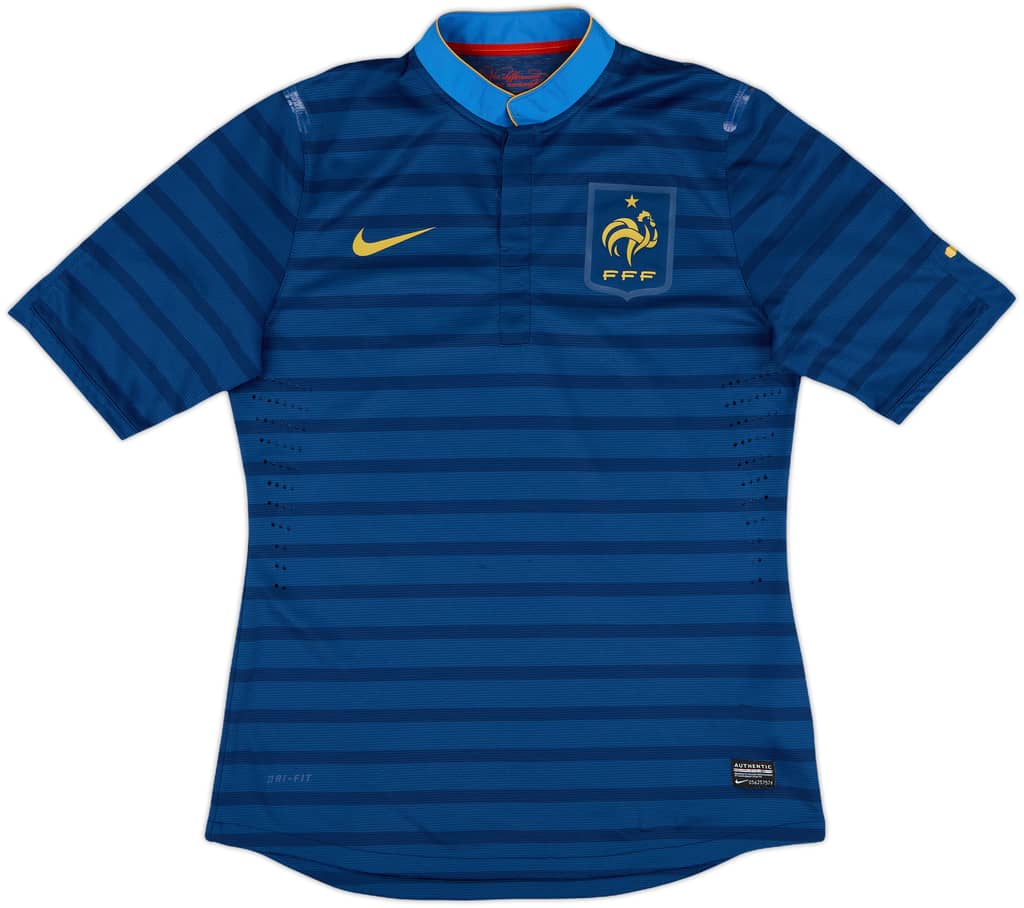 2012-13 France Authentic Home Shirt - 8/10 - (L)