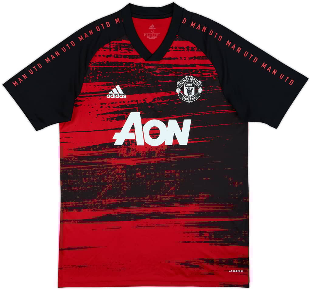 2020-21 Manchester United adidas Training Shirt - 9/10 - (M)