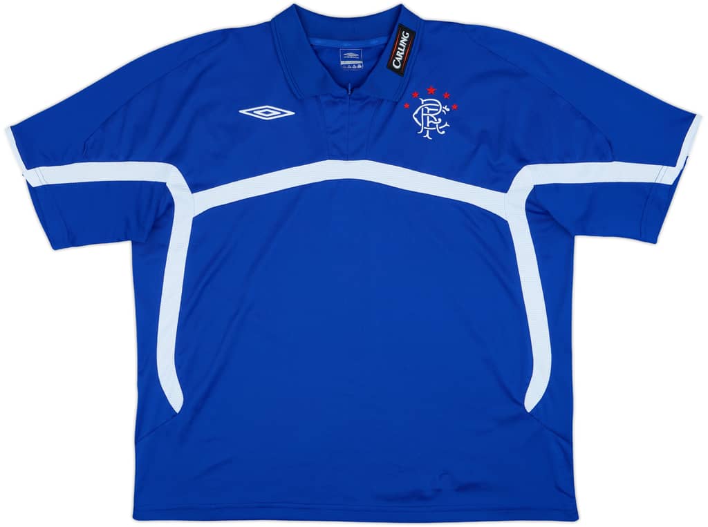 2009-10 Rangers Umbro Polo Shirt - 9/10 - (XL)