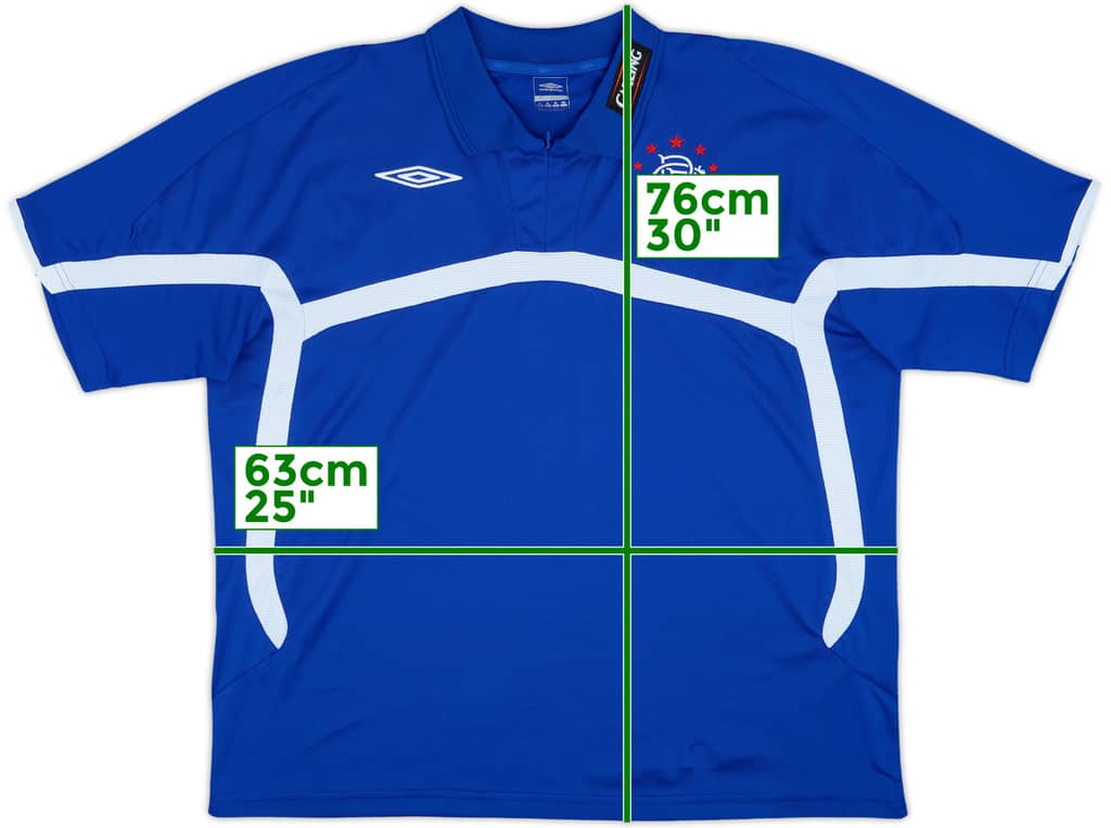 2009-10 Rangers Umbro Polo Shirt - 9/10 - (XL)