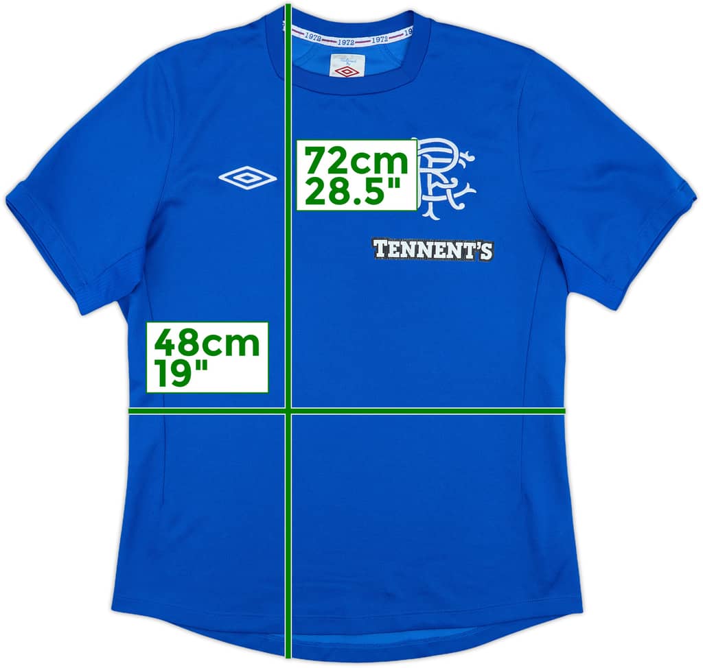 2012-13 Rangers Home Shirt - 6/10 - (L)