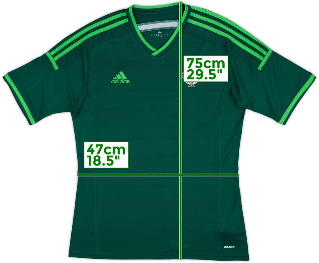 2014 Northern Ireland Home Shirt - 9/10 - (M)