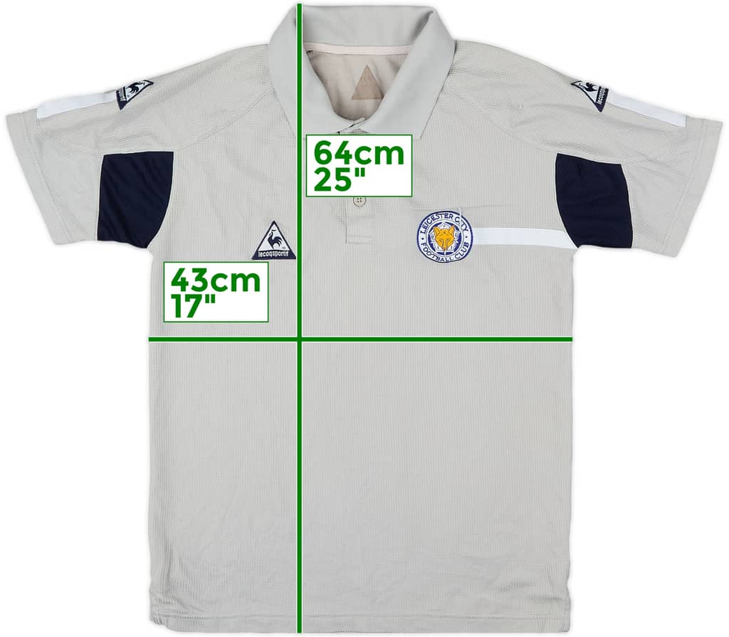 2003-04 Leicester Le Coq Sportif Polo Shirt - 7/10 - (S)
