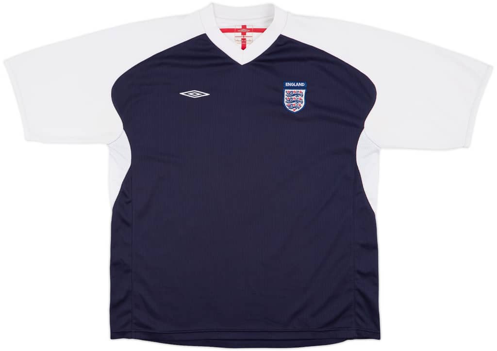 2004-06 England Umbro Training Shirt - 8/10 - (L)