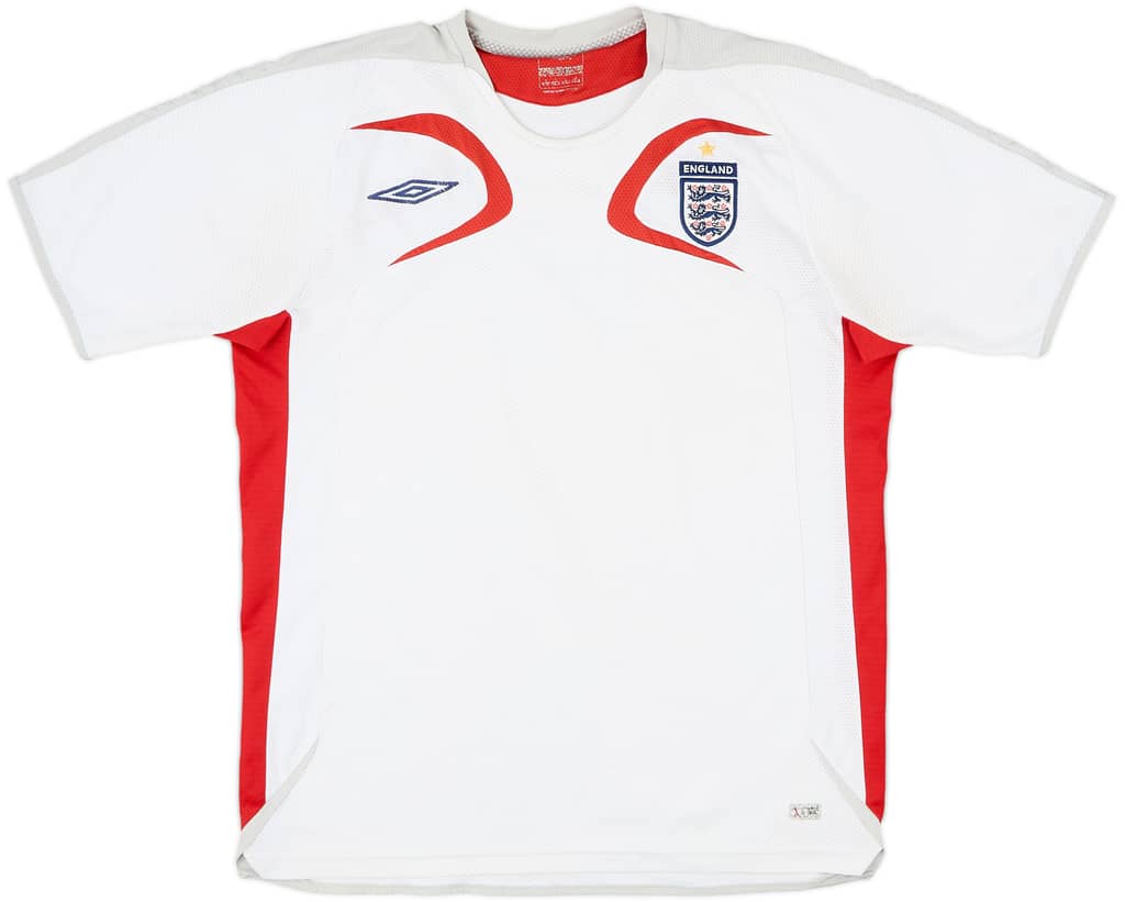 2007-09 England Umbro Training Shirt - 6/10 - (L)