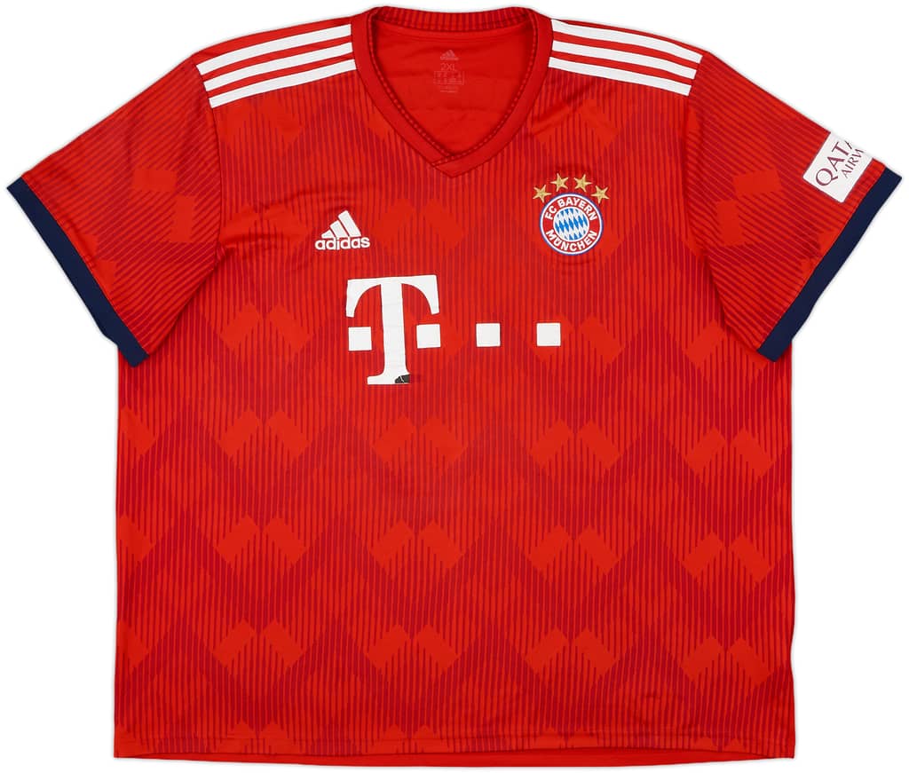 2018-19 Bayern Munich Home Shirt Lewandowski #9 - 4/10 - (XXL)