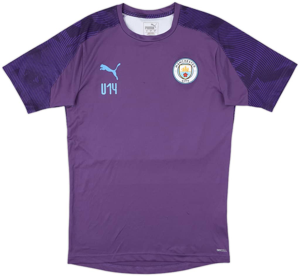 2019-20 Manchester City U14 Player Issue Training Shirt - 7/10 - (S)
