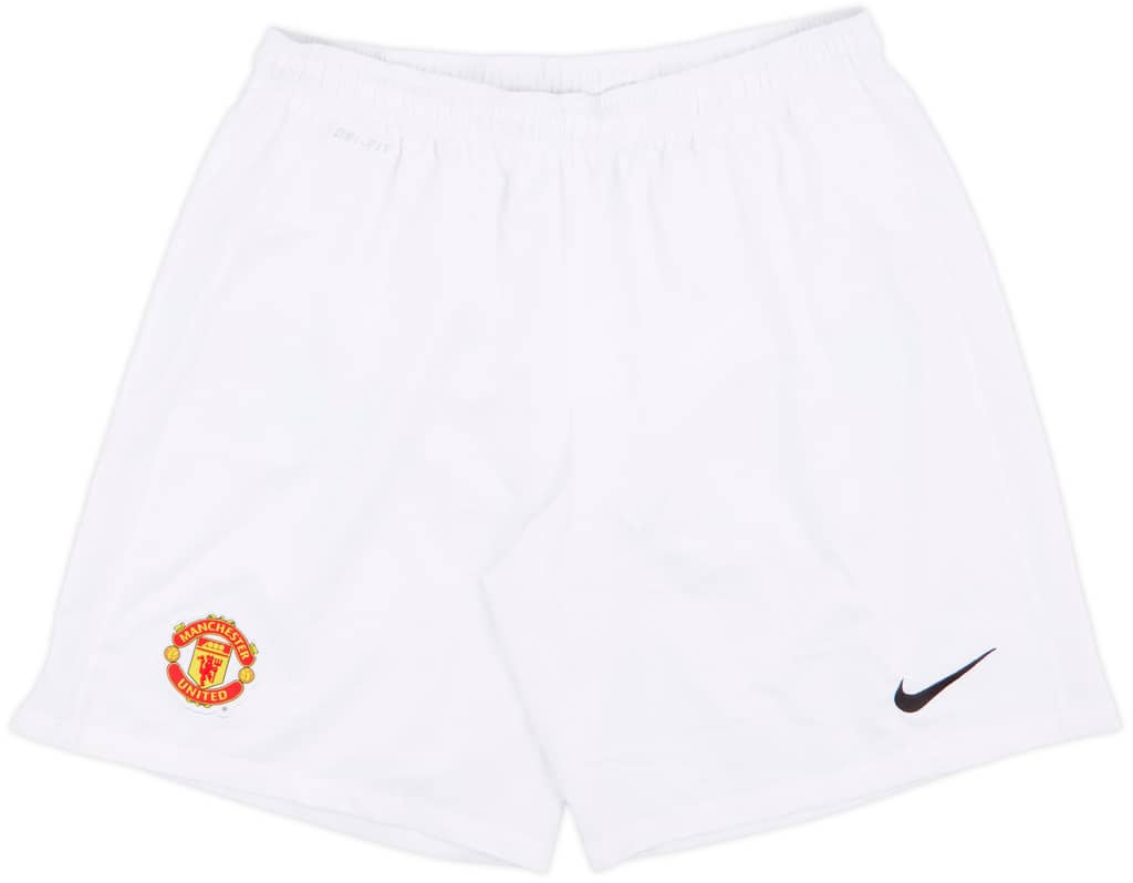 2014-15 Manchester United Home Shorts - 9/10 - (XL)