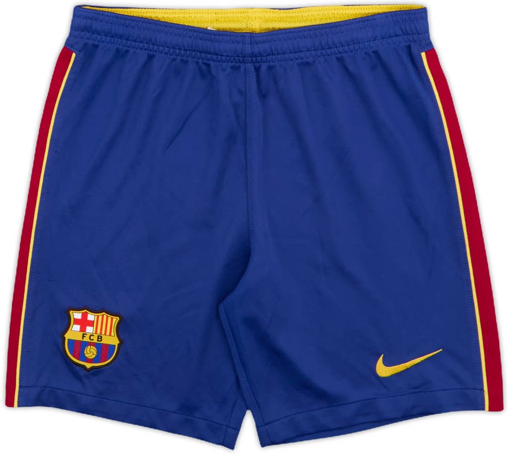 2020-21 Barcelona Home Shorts - 8/10 - (M.Boys)