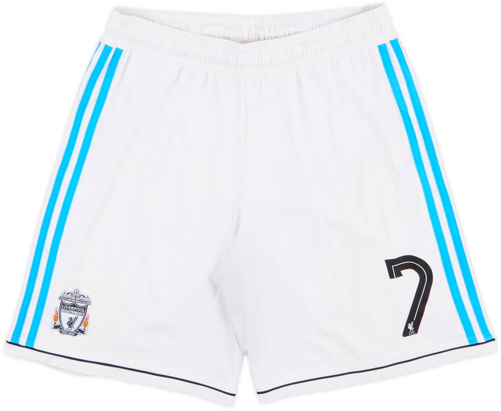 2011-12 Liverpool Third Shorts #7 - 7/10 - (M)