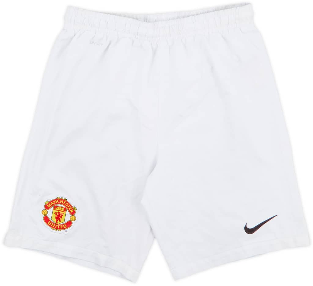 2014-15 Manchester United Home Shorts - 6/10 - (L.Boys)