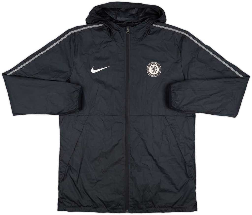 2019-20 Chelsea Nike Hooded Track Jacket - 8/10 - (L)